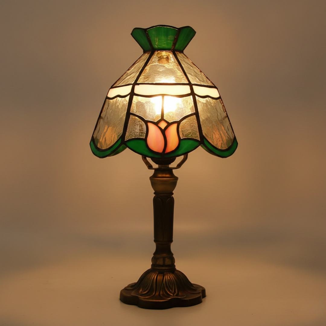 TULISSE | LAMPA SZKLANA WITRAŻOWA, RĘCZNIE WYKONANA