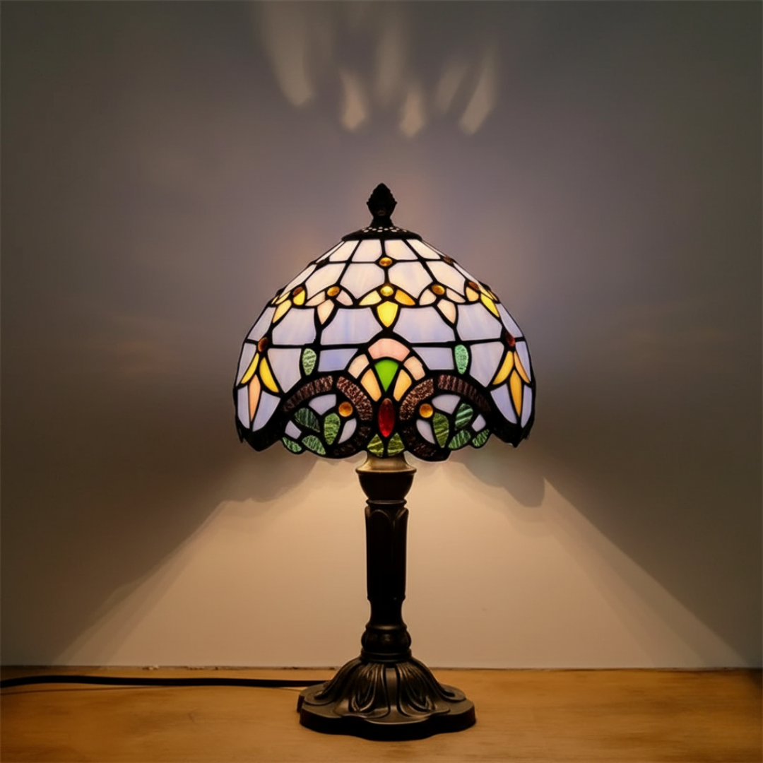 CHROMIA | KOLOROWA LAMPA STOŁOWA W STYLU KLASYCZNYM