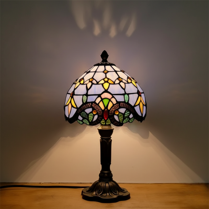 CHROMIA | KOLOROWA LAMPA STOŁOWA W STYLU KLASYCZNYM