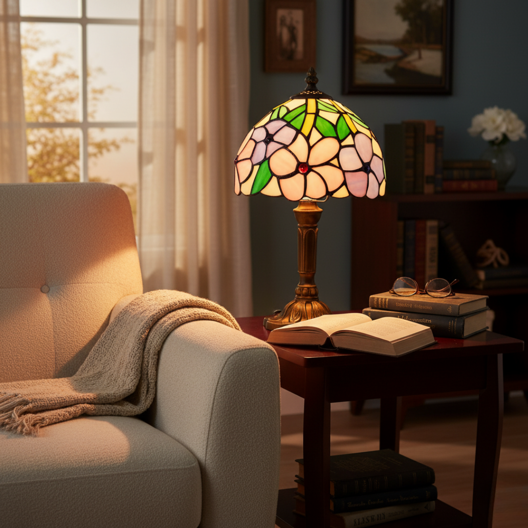 PETALYN | LAMPA STOŁOWA INSPIRUJĄCA SIĘ BAROKIEM