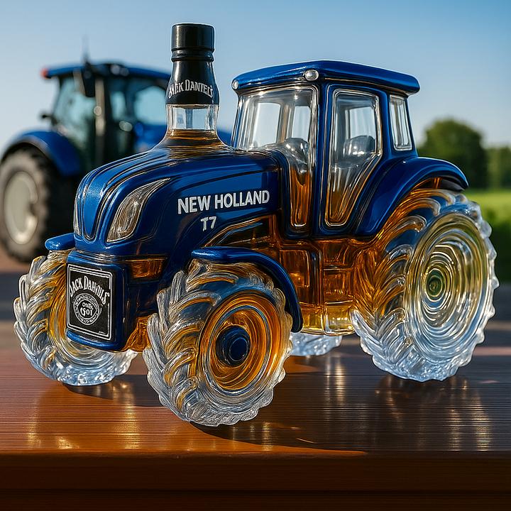 Butelka do whisky New Holland T7™ | Klasyczny kształt traktora