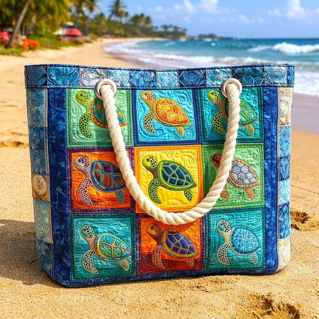 Torba Plażowa Ręcznie Wykonana | Tortuga Tranquila