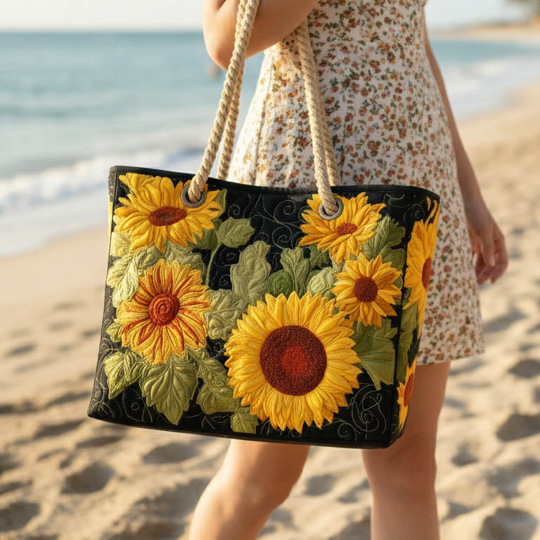 Torba Plażowa Ręcznie Wykonana | Girasol