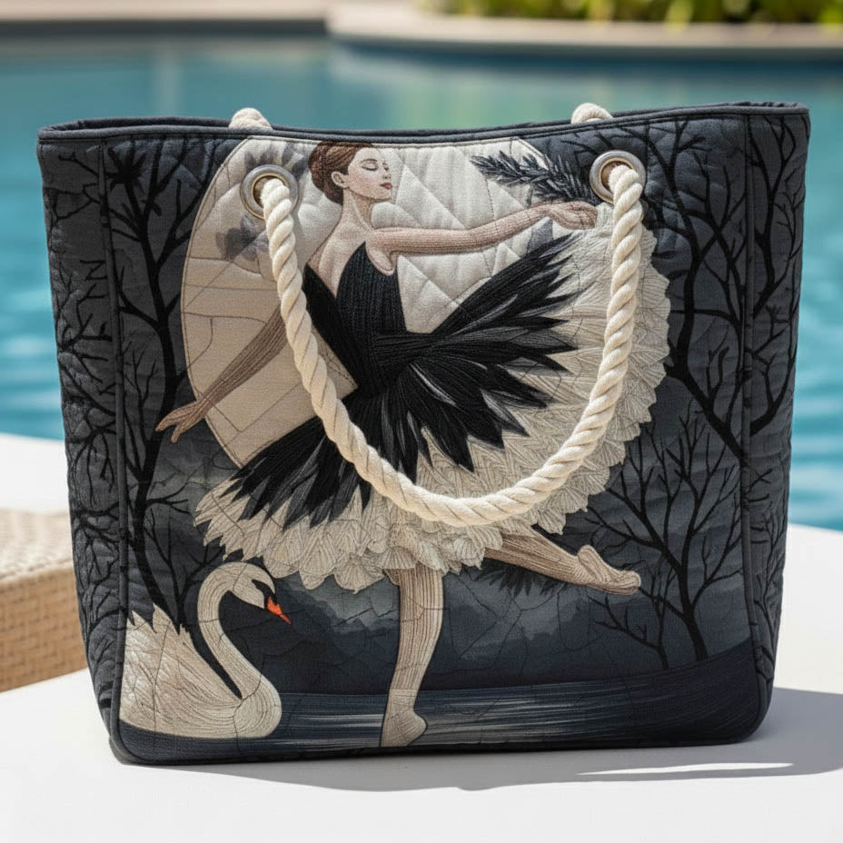 Torba Plażowa Ręcznie Wykonana | Elegancka Baletnica