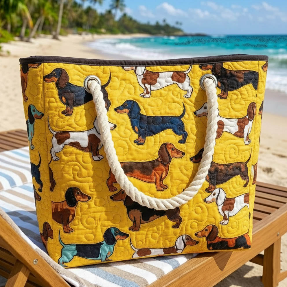 Torba Plażowa Ręcznie Robiona | Jamnik