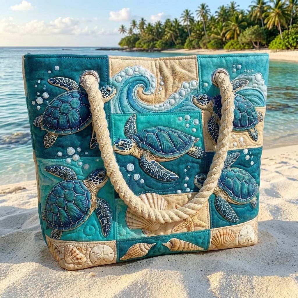Torba Plażowa Ręcznie Robiona | Turtle Bay