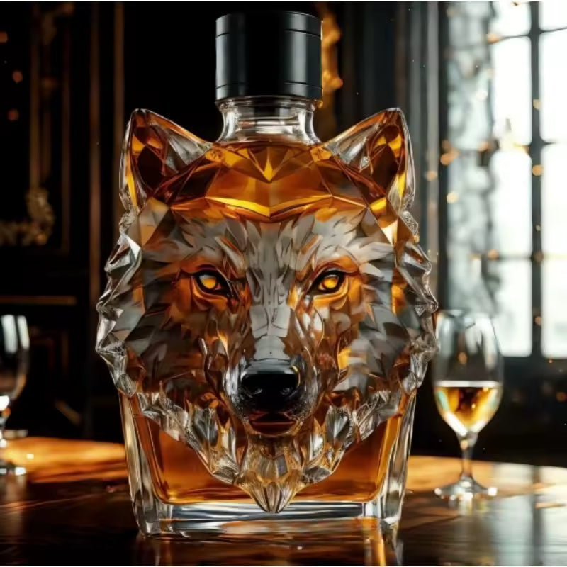 Butelka whiskey Wilcza Głowa