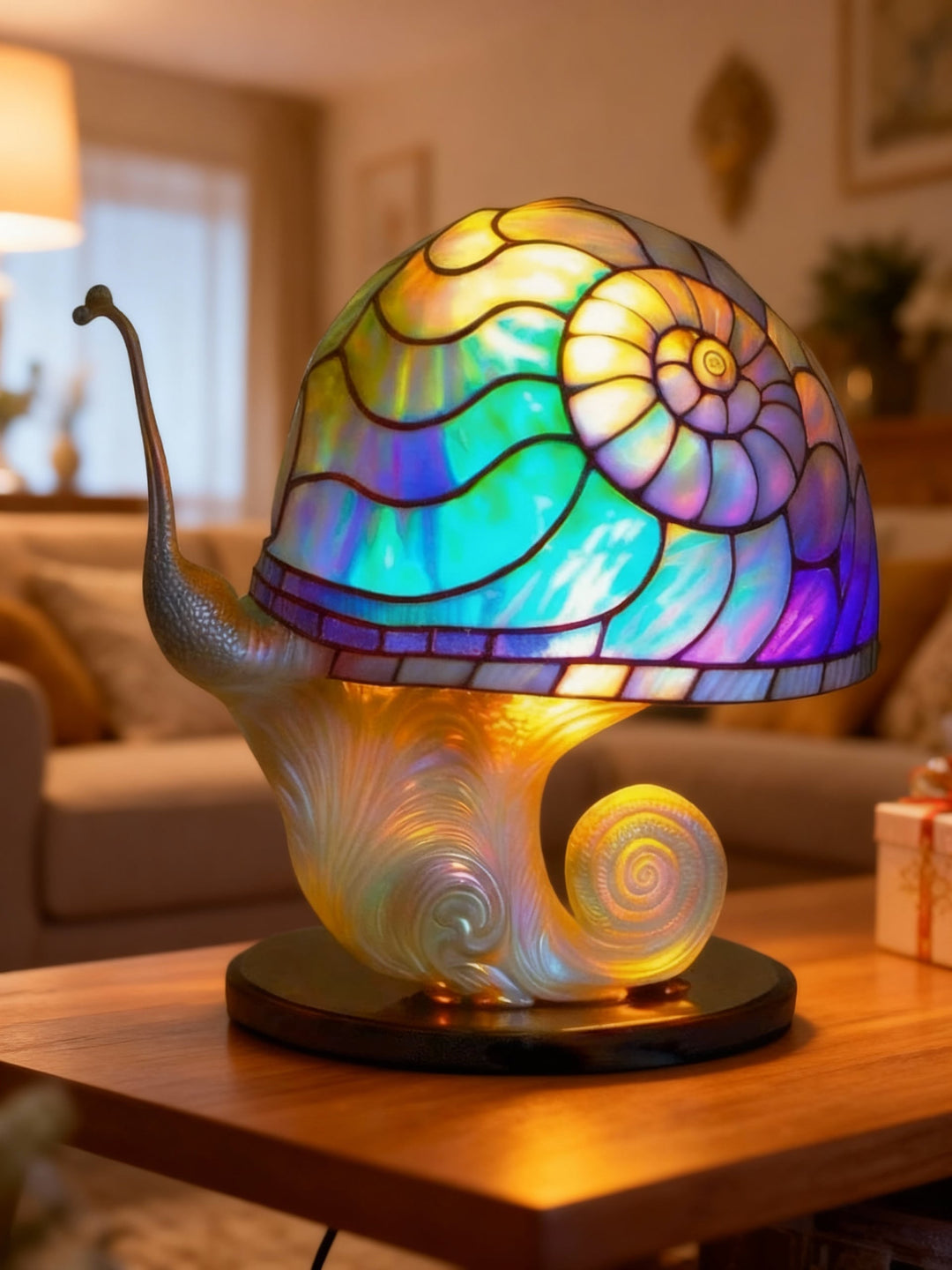 SNAILGLOW | Lampka biurkowa w kształcie ślimaka