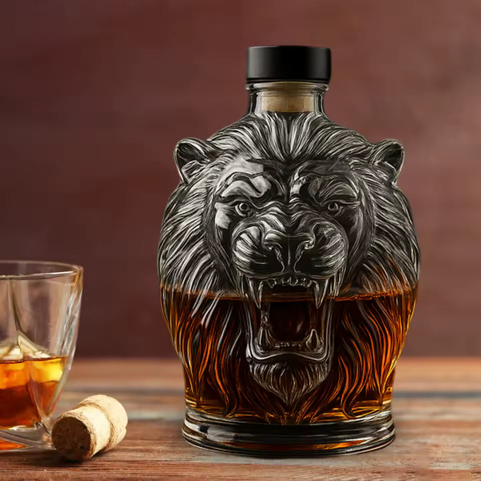 Butelka Whiskey Głowa Lwa