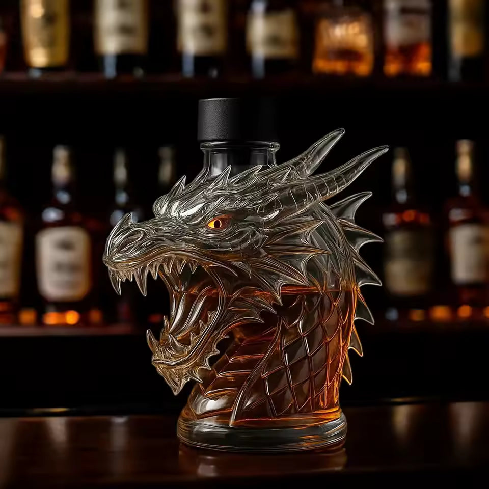 Butelka Whisky Głowa Smoka