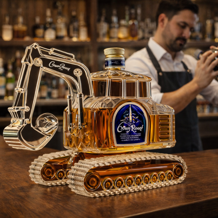 Butelka do whisky – Edycja Koparka