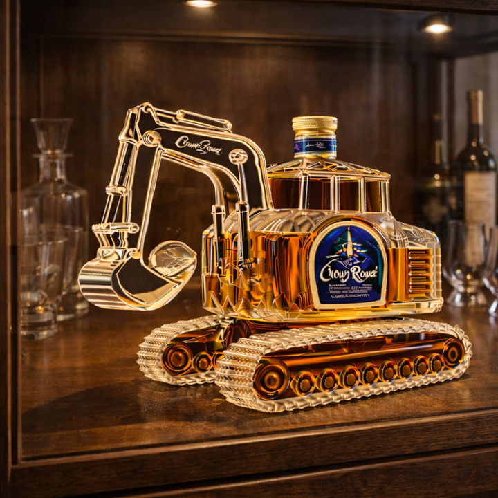 Butelka do whisky – Edycja Koparka