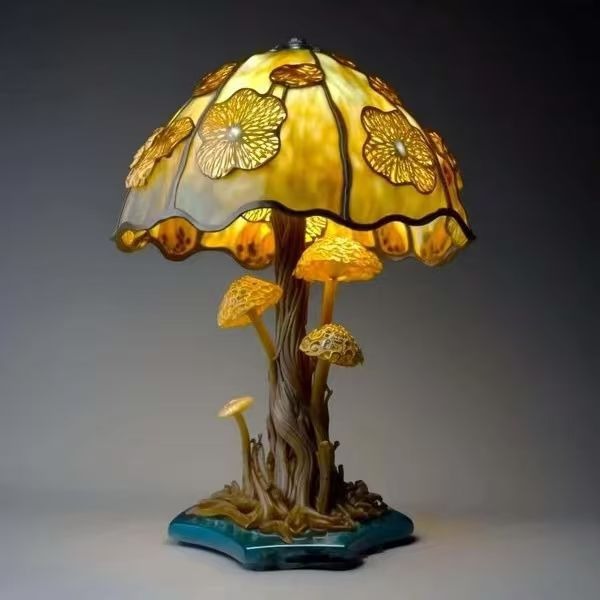 SHROOMGLOW | Ręcznie robiona lampka nocna w kształcie grzyba